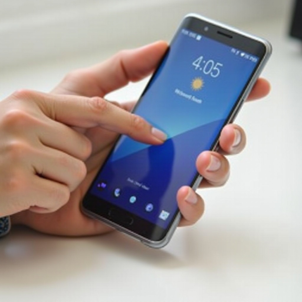 ลบหน้าจอล็อคบนโทรศัพท์ Samsung Galaxy A23 5G ของฉัน