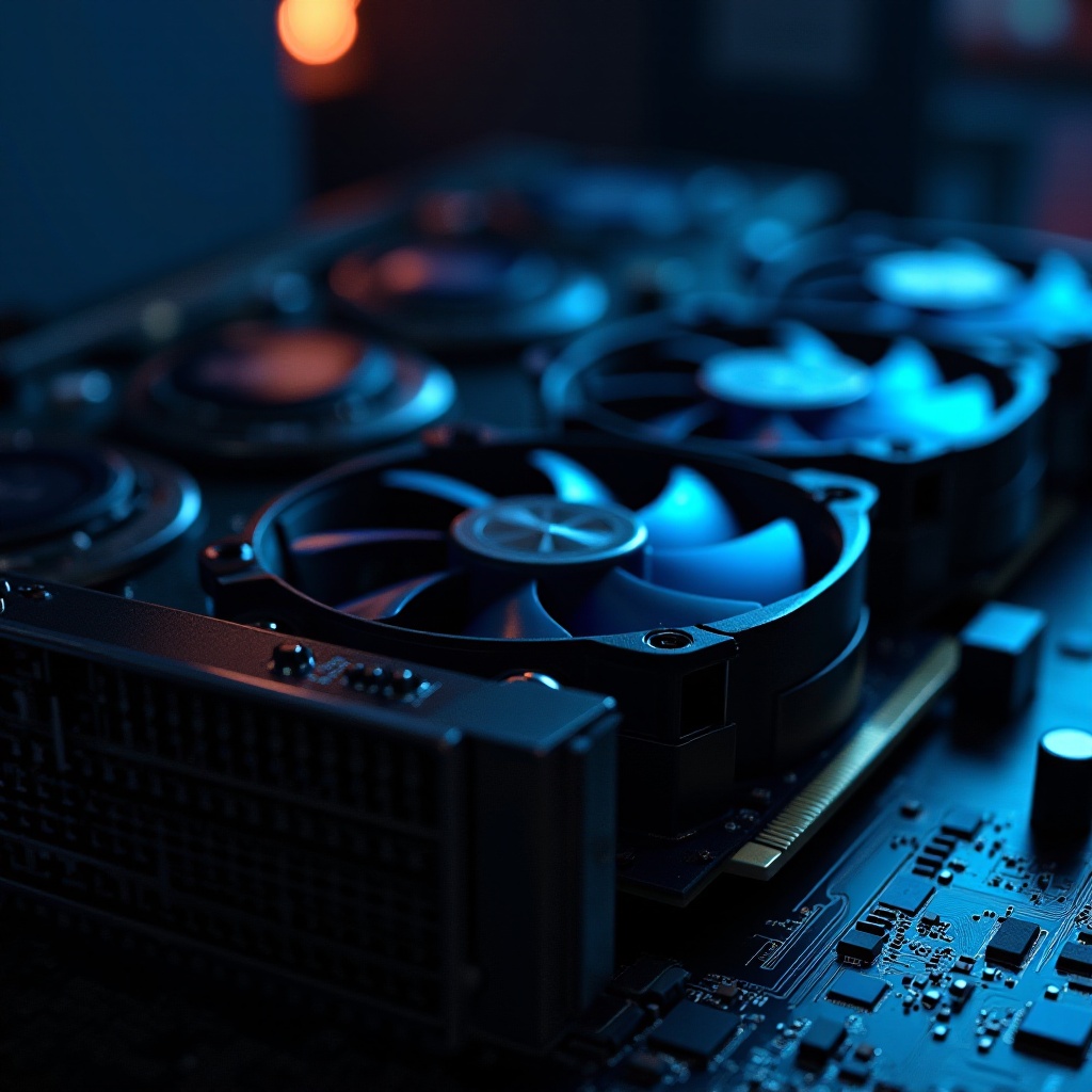 kipas gpu berputar tetapi tidak ada tampilan