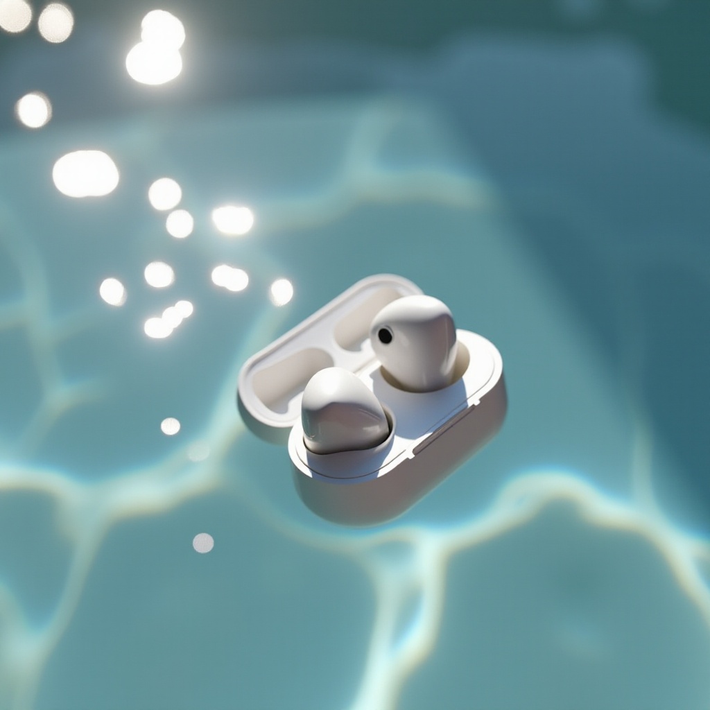 Saya menjatuhkan AirPod saya ke dalam air dan itu masih berfungsi.