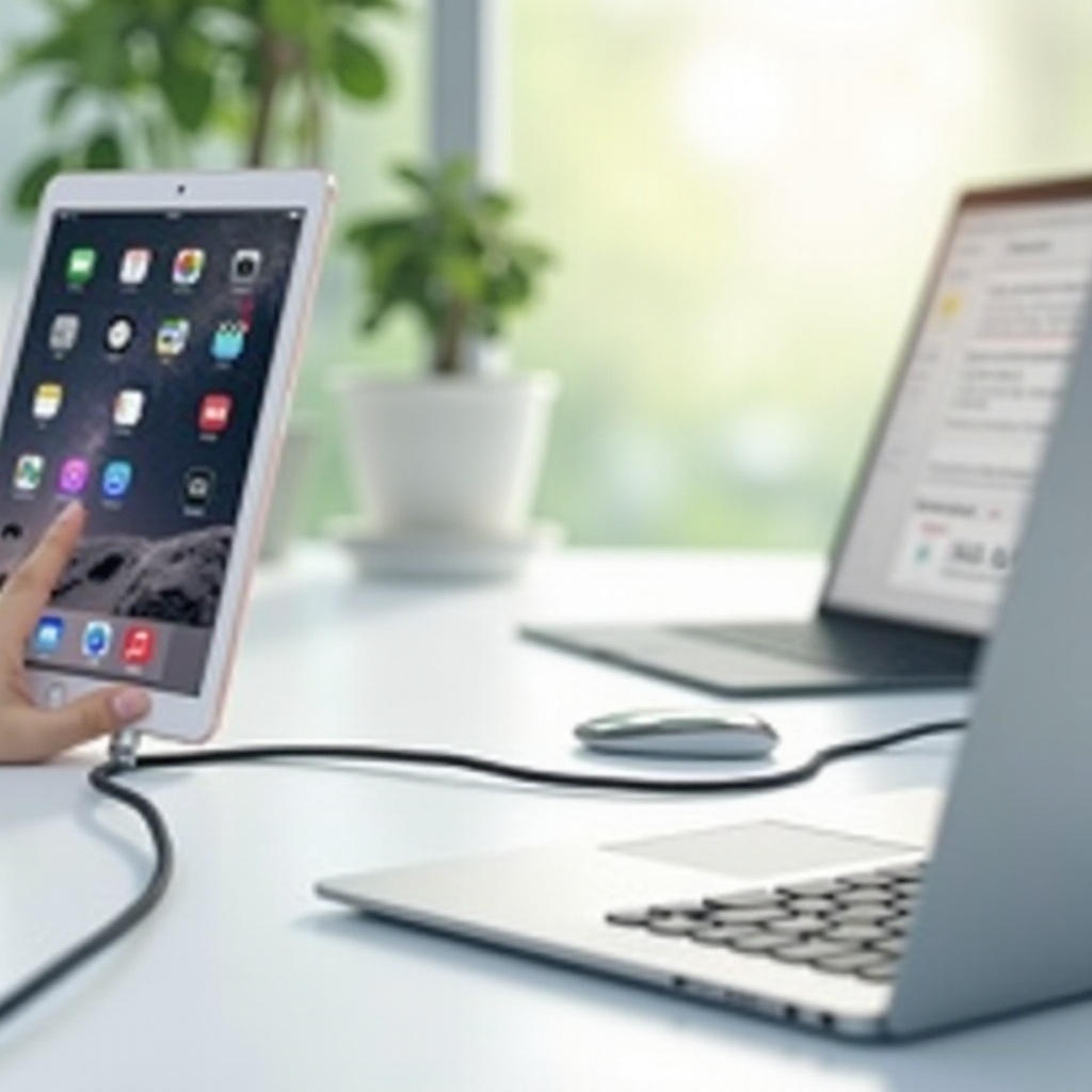 iPad ไม่เชื่อมต่อกับ MacBook