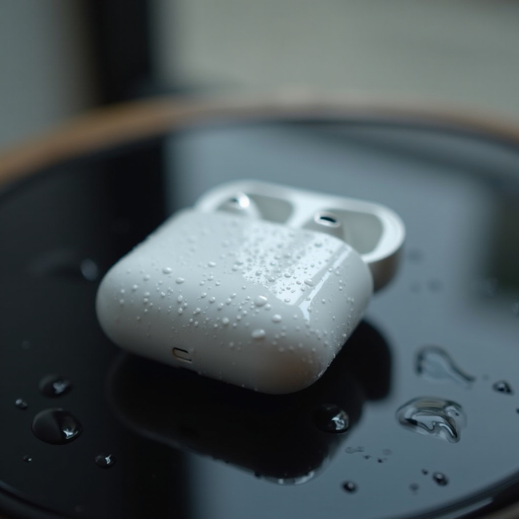 AirPod'umu suya düşürdüm ve hala çalışıyor.