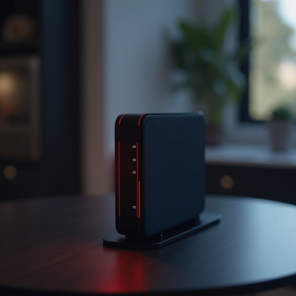 애리스 모뎀 불빛이 깜빡거립니다