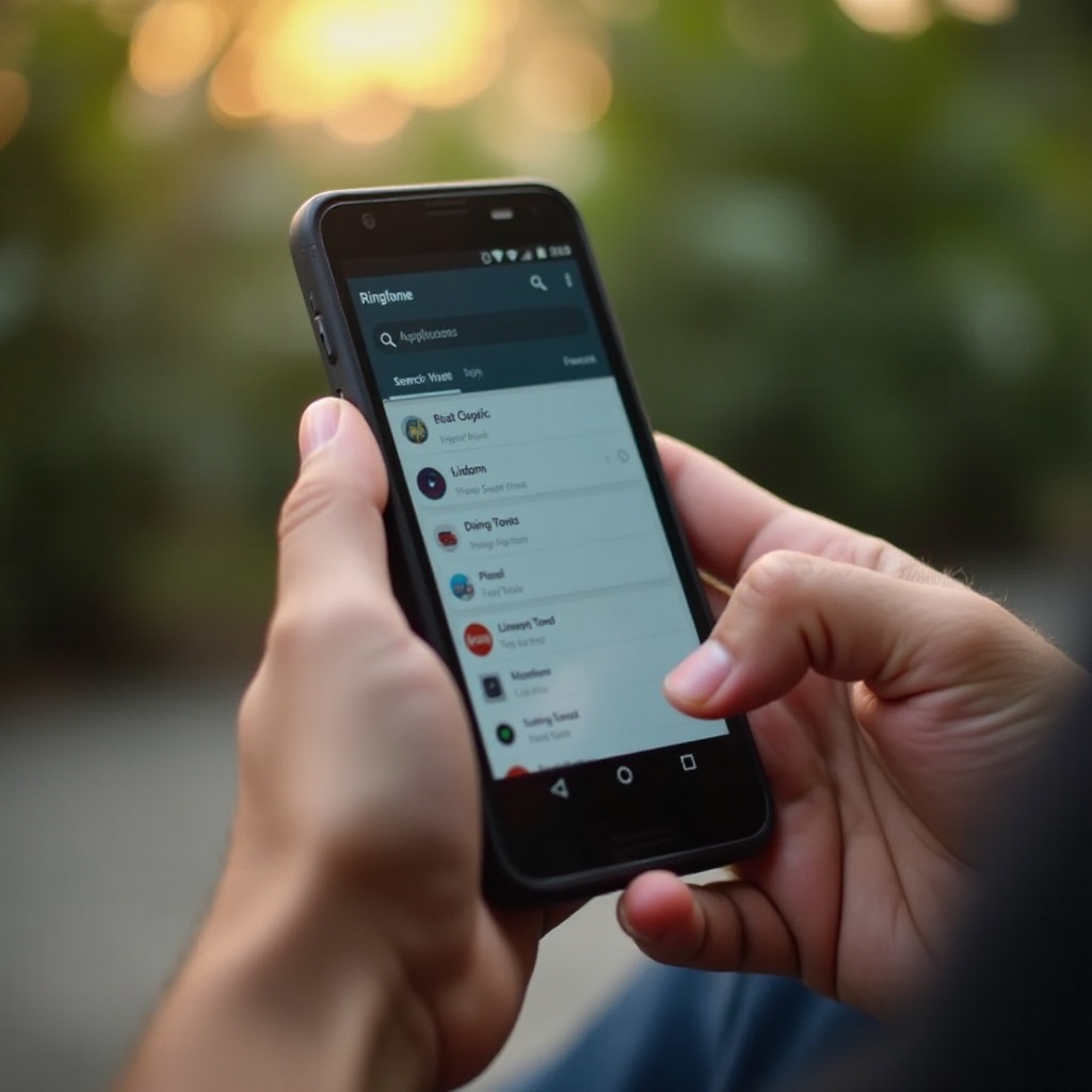 cara mengunduh nada dering di android