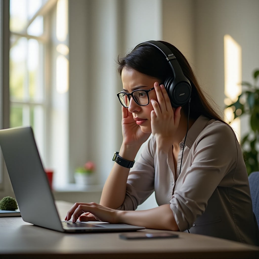 mengapa headphone bose saya berderak