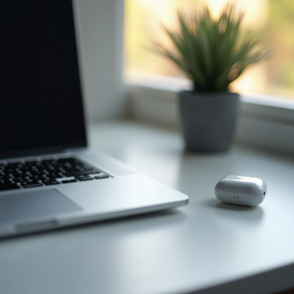 cara memasangkan airpods ke laptop lenovo