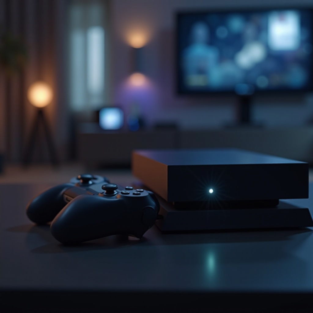 하얀 불빛 깜박임 PS5