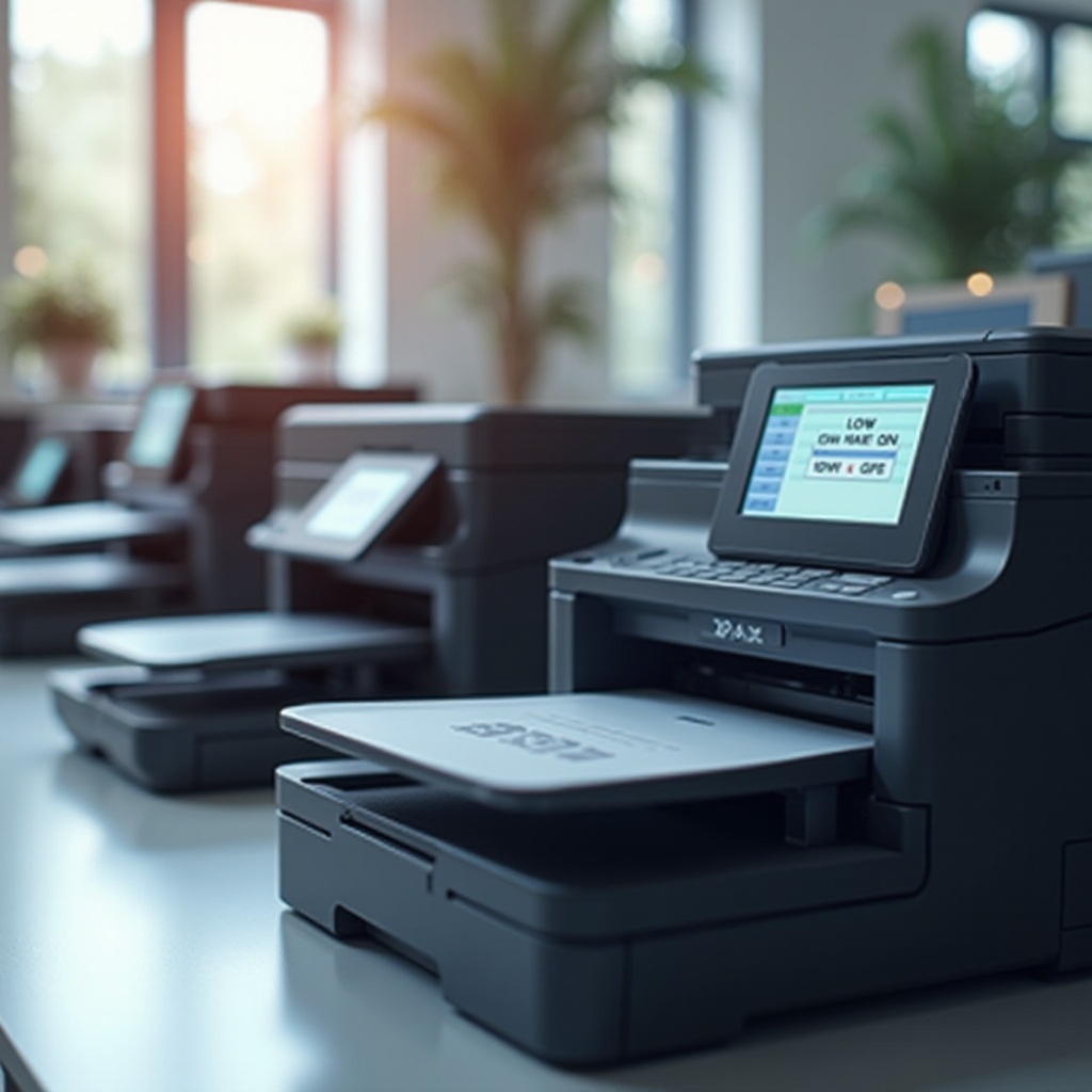 วิธีรู้ว่าหมึกของเครื่องพิมพ์หมดหรือไม่