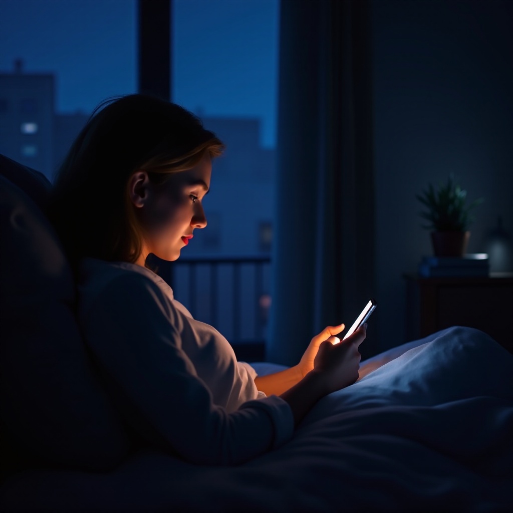 iPhone의 나이트 시프트는 블루 라이트를 차단합니까?