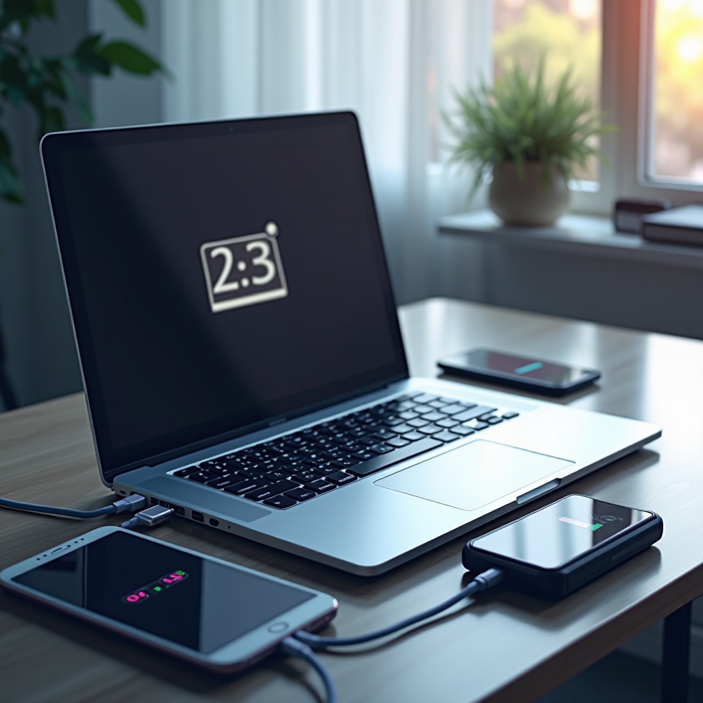 ノートパソコンはどれくらいで充電されますか
