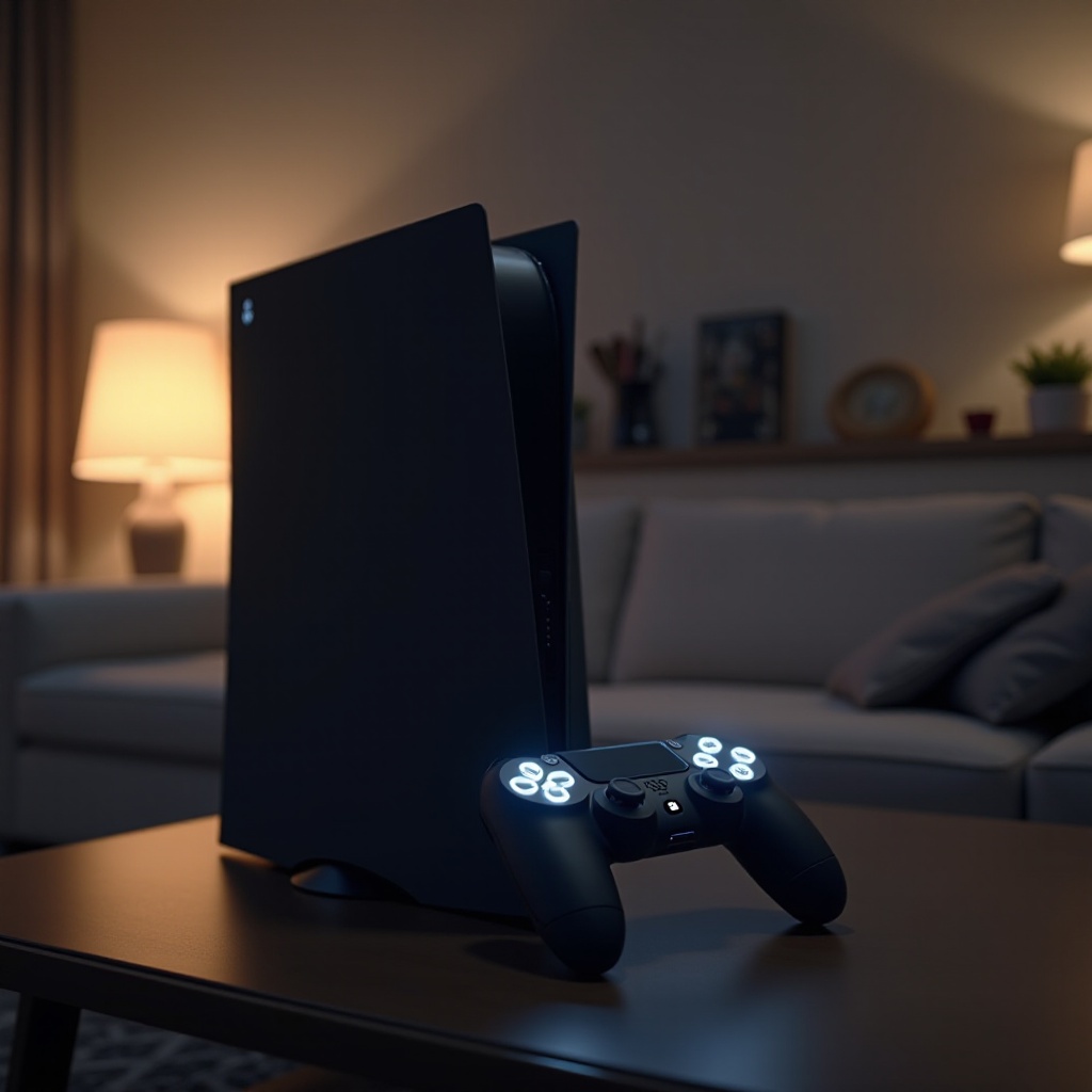 ไฟสีขาวกะพริบ PS5