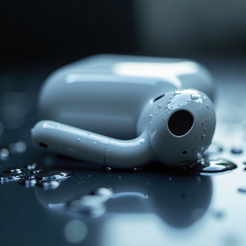 AirPodを水に落としましたが、まだ動いています。