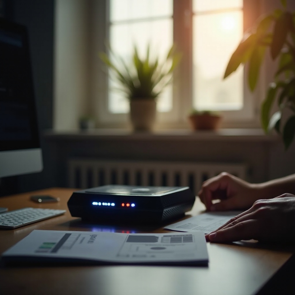 arris modem ışıkları yanıp sönüyor