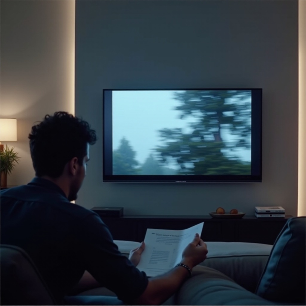 Vizio TV 화면 문제
